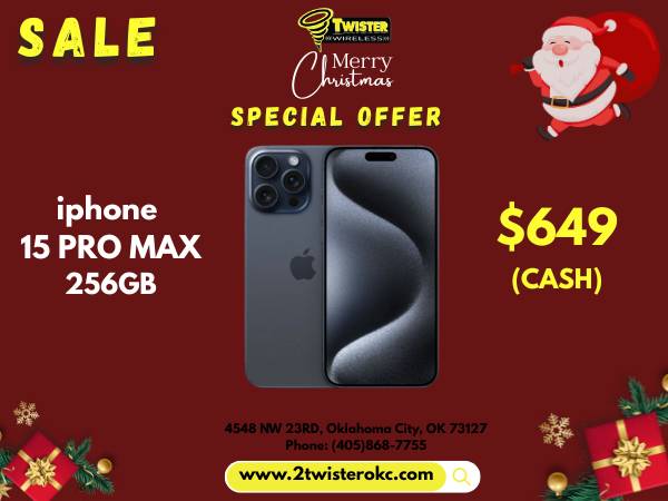 iPhone 15 PRO MAX (256GB) 1