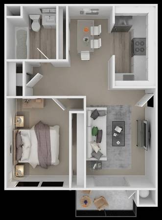 $1,499 / 1br - 569ft2 - Spacious 1 bedroom with washer and dryer! Move In Today $1000 off move (Sacramento)64043495869569120