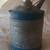 Vintage Blue Delpho Galvanized Gas can 2 thumbnail