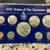 1970 Bahamas Uncirculated Specimen 9 Coin Set - Struck by Franklin Min 1 thumbnail