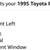 89-95 Toyota Pick Up Truck + 4 RUNNER Manual Window Regulator+Mirror.(NEW) 8 thumbnail