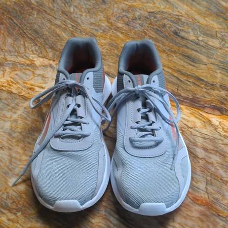 REEBOK Gray Athletic Shoes-Men's 10.5 1
