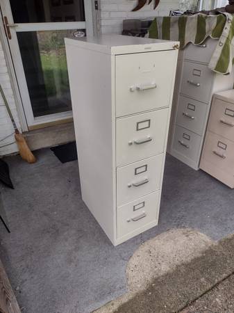 Hon locking 4 drawer letter size file cabinet 1