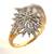 RING Gold yellow Diamond diamonds 1 carat total size 8 woman 1 thumbnail