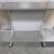 Free Standing Contemporary Industrial Silver 3 Tier Metal Shelfing 5 thumbnail