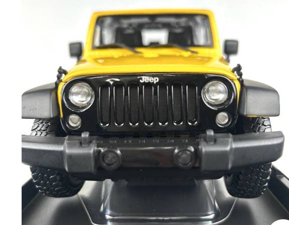 JEEP WRANGLER WILLYS Special Edition 2014 Yellow 1:18 Diecast