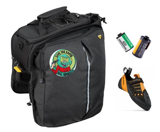 Save the Earth Kill Yourself - Bike Pannier Bag (Union Sq)63299523239041120