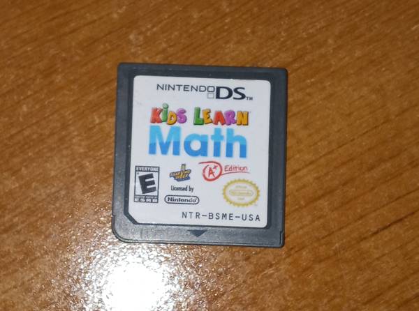 Nintendo DS - Kids Learn Math (Game Cartridge) 1