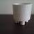 White Ceramic Vase/Pot - NEW 1 thumbnail