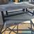Free teak outdoor dining table with bench, and coffee table 3 thumbnail