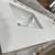 60” White Double Bath Vanity Cabinet Speckled Quartz Top Square Sinks 7 thumbnail