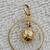 14K Yellow Gold ball pendant 1 thumbnail