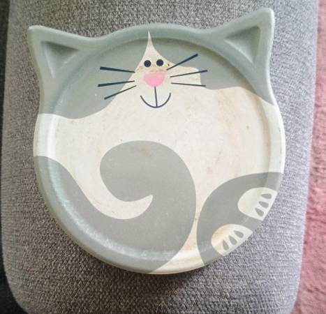 Cat-shaped Ceramic Coaster 1