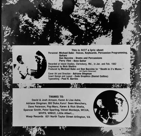 Michael Duke - "Elba" // "Departmental" Vinilo de 7" - $20 (Bethesda)63470816408833123