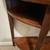 Wood Half Moon 1-Drawer Hall Entrance Console Table 38” wide 7 thumbnail