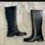 NEW LEATHER RIDING BOOTS Women Sz 8.5M (Black) International Concepts® 5 thumbnail