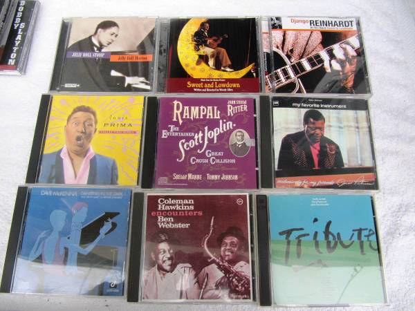 OVER 25 Audio CDs JAZZ BLUES SWING Etta Jones EARL WILD Patsy Kline 1