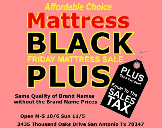 Every Mattress Every Size on Sale – Twins start $89 1