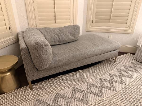 Crate and Barrel Genesis Right Arm Chaise 1