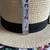 Summer Boater Paper Staw Hat Short Brim Black Ribbon Men Women Sz M/L 55.5cm EUC 10 thumbnail