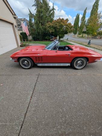 1965 Corvette Sting Ray convertible 1