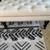 square button-tufted cocktail ottoman in excellent condition 2 thumbnail