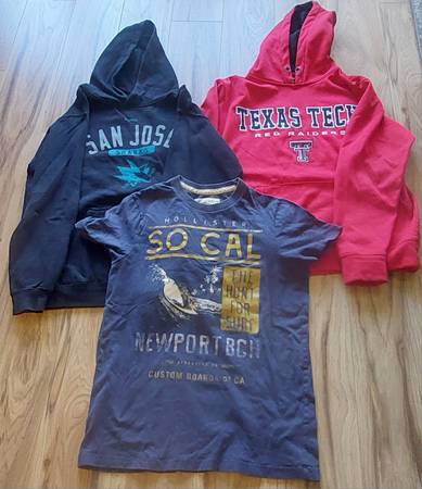 Boys Size 12 hoodies and T-Shirt 1