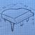 Hobart M. Cable  baby grand piano with stool [Y11] 2 thumbnail