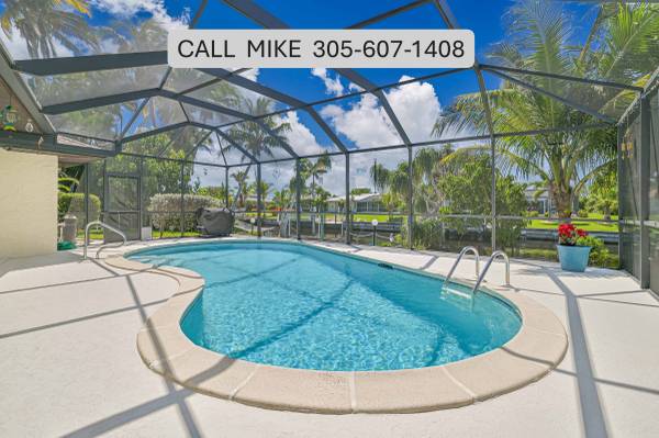 $725,000 / 3br - 1852ft2 - Waterfront 3/2 Pool Gulf Access $725,000 Walk To Down Town Cape Coral (Cape Coral Florida)64284703248643122