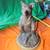 Only One Online! STANDING BEAR Bronze Plated Resin STATUE with Base!! 12 thumbnail