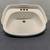 Big 26” Wide Heavy Large White Ceramic Bathroom Vanity Sink Top 2 thumbnail