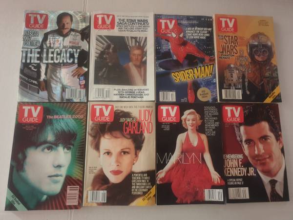 TV Guide Magazines 26 total $50 1