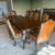 Drexel Heritage French country style dining table with 10 chairs 7 thumbnail