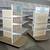 REDUCED = $50 ANY SIZE = ROLLING DISPLAY CARTS - SHELVES AND BASKETS 10 thumbnail