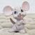 /// VTG KELVIN PINK PORCELAIN MOUSE FIGURINE \\\ 1 thumbnail