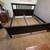 Ikea Hemnes solid wood bed frame - King Size black 1 thumbnail