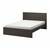 MALM Queen Bed frame & LUROY Slatted bed base (IKEA) 1 thumbnail