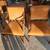 Legendary Hickory Furniture MCM Arm Chairs - Real Wood & Orange Velvet 6 thumbnail