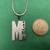 Costume Made 30 inches Sterling Silver Necklace with MARIA  Pendant 5 thumbnail