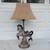 Vintage Carousel Horse Hand Painted Porcelain Mid Century Lamp 36"Tall 7 thumbnail