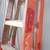 Fiberglass 10' Folding Step Ladder w Some Repairs 2 thumbnail