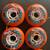 Envy Pro Street Orange 84a Set of 8 hockey wheel wheels brand new 2 thumbnail