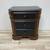 Side Black-Brown Solid Wood 2 Tone Table 1 thumbnail