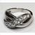 Sterling Silver Criss Cross Ring 1 thumbnail
