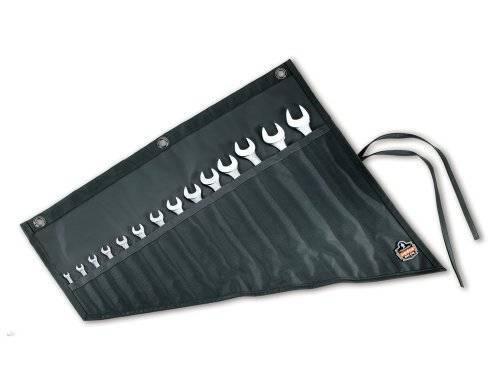 Arsenal 5872 Wrench Roll-Up Pouch, Tall, 14-Pockets, (Tall|Gray|Wrench 1