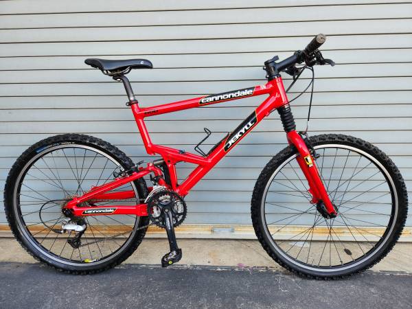 Cannondale Jekyll 600 Full Suspension Mountain Bike - bicycles
