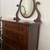 Beautiful Handmade Antique Dressers – Matching Set with Attached Oval 3 thumbnail