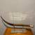 Vintage Antique Mounted Horn Display on Metal Stand 5 thumbnail