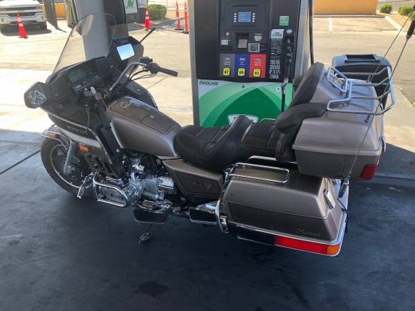 84 Honda Goldwing, only 12 K miles, runs and drives