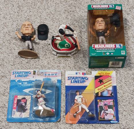 HEART SALE! Matt Williams Starting LineUp Items XL Stadium Stars 1990s 1